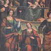 Foto: Particolare del Dipinto della Madonna in Trono con Sante - Chiesa di Santa Maria in Vado (Ferrara) - 42